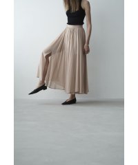 CLANE/SHEER SLIT SKIRT/505372499