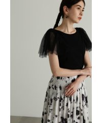 JILL STUART/◆チュールスリーブカットソートップ/505375555