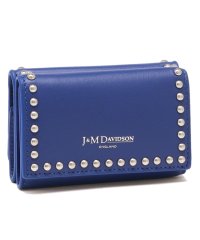 J&M DAVIDSON/ジェイアンドエムデヴィッドソン 三つ折り財布 ミニ財布 ブルー レディース J&M DAVIDSON SFLW1XX SCXX MBC360S/505375998