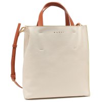 MARNI/マルニ トートバッグ ショルダーバッグ ミュゼオ 2WAY ベージュ グリーン マルチ レディース MARNI SHMP0018U1 P2644 Z637V/505376004