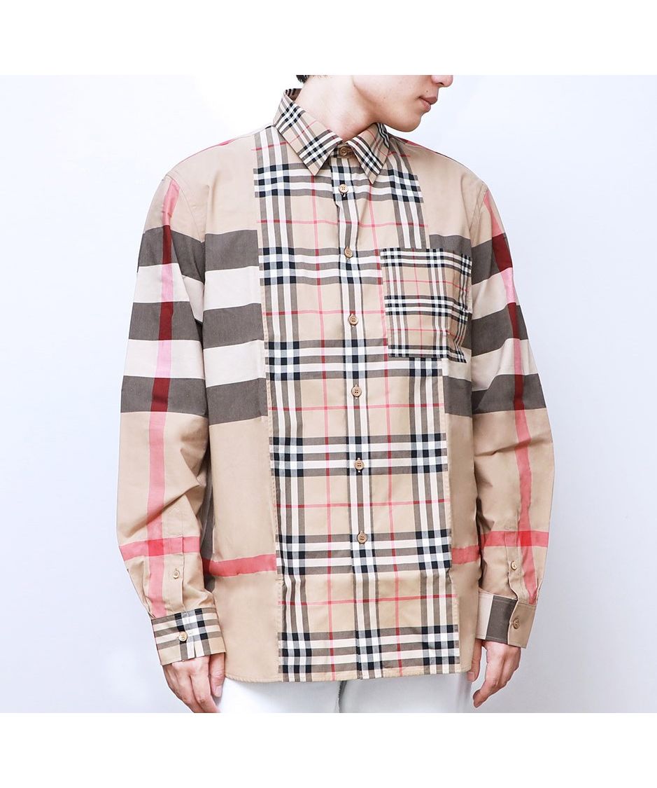バーバリー BURBERRY バーバリー BURBERRY シャツ メンズ チェック 