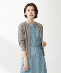 J.PRESS LADIES（LARGE SIZE）/【洗える・抗菌防臭】コットンアセテート ドルマン カーディガン/505376351