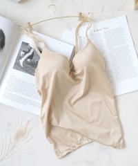 tu-hacci/ツーハッチ tu－hacci 肌に馴染む美肌カラー ～血色シリーズ～ カップ付きキャミソール【ブラトップ】/504646402