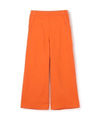 MACPHEE/コットンレーヨンストレッチ セミワイドクロップドパンツ/505200627
