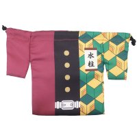 cinemacollection/シネマコレクション cinemacollection 鬼滅の刃 アニメキャラクター 巾着袋 羽織風 巾着 冨岡義勇 少年ジャンプ プレゼント 男の子 女の子 ギ/505357798