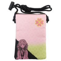 cinemacollection/シネマコレクション cinemacollection 鬼滅の刃 甘露寺蜜璃 少年ジャンプ 縦型 ショルダーバッグ アニメキャラクター スマホポーチ プレゼント /505357864
