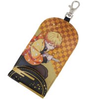 cinemacollection/シネマコレクション cinemacollection 鬼滅の刃 アニメキャラクター キャラ キーカバー リール式 キーポーチ 我妻善逸 少年ジャンプ グッズ プ/505358384