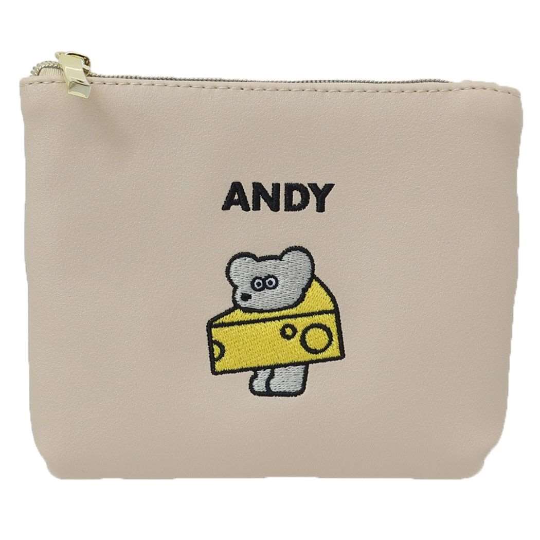 ねずみのANDY グッズ ミニポーチ アンディ キャラクター ティッシュ