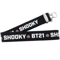 cinemacollection/BT21 スクールベルト バックル付き ゴムバンド SHOOKY LINE FRIENDS キャラクター プレゼント 男の子 女の子 /505361561