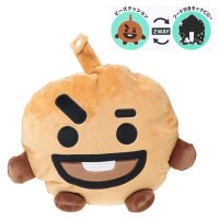 cinemacollection/シネマコレクション cinemacollection BT21 フード付き ネックピロー トラベルまくら SHOOKY LINE FRIENDS キャラクター /505362571