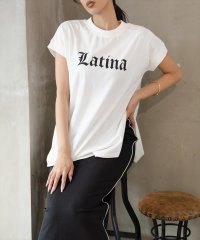 LATINA/LatinaロゴプリントゆるTシャツ/505377578