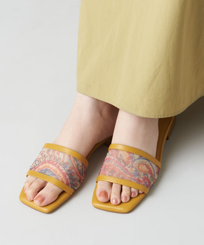 セール 40%OFF】チュールフラットミュール サンダル20(505377905