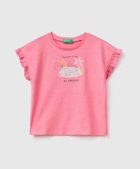 BENETTON (UNITED COLORS OF BENETTON GIRLS)/キッズフリル袖Tシャツ・カットソーG/505370697