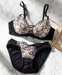 YU’NOW/ユナウ YU'NOW モテ谷間の大人sweetブラ＆ショーツ 【返品不可商品】/505261851