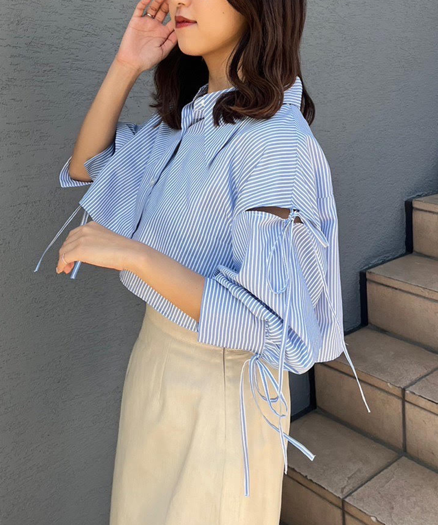 極美品✨PLEATS PLEASE ブラック ダブルジップ 長袖 シャツ