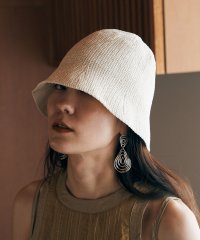 marjour/LINEN BLEND BELL HAT/505380275