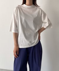 CANAL JEAN/harmonie －OrganicCotton－(アルモニ オーガニックコットン)天竺ハイネックビッグTシャツ/505380724