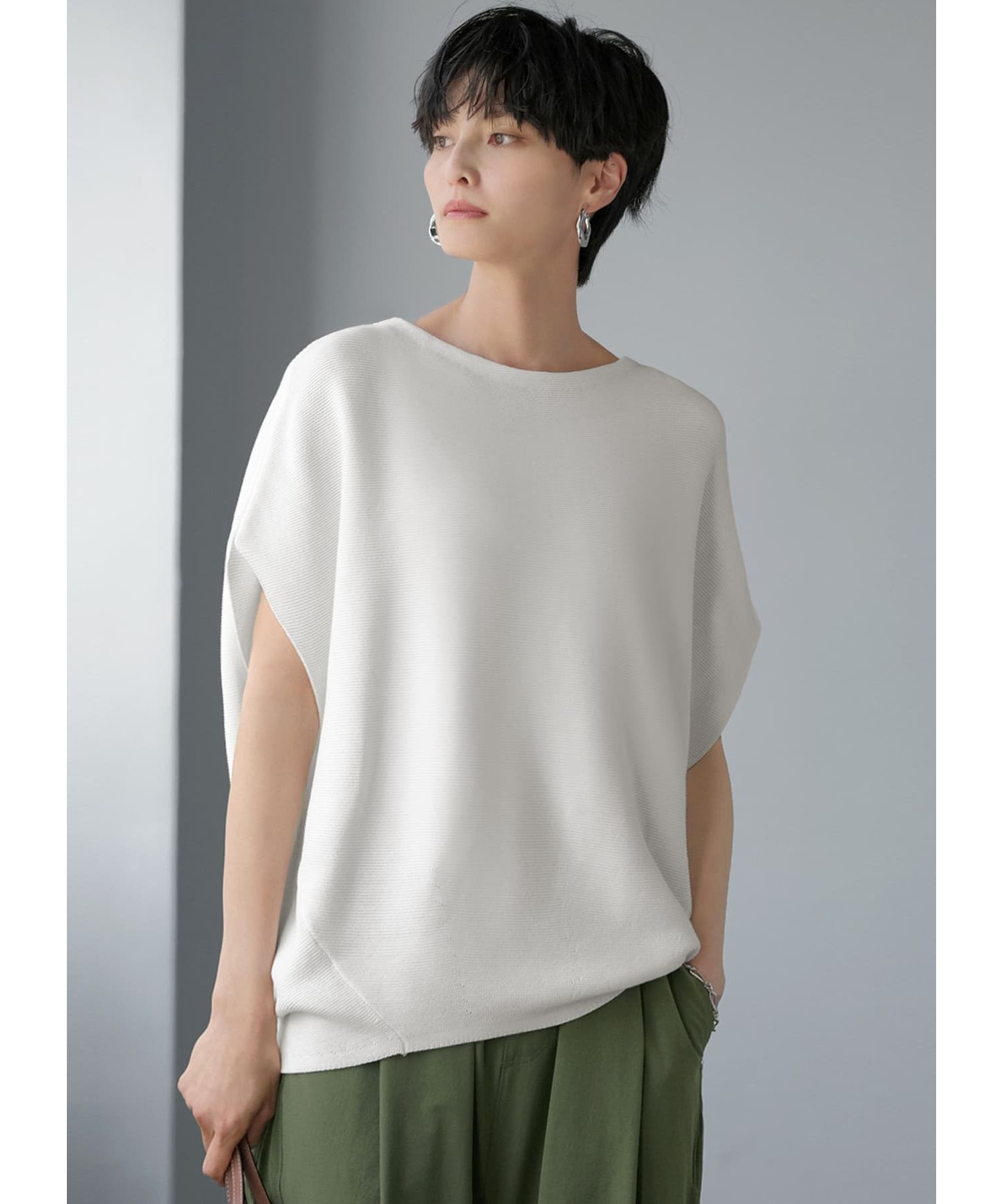スタイルデリ STYLE DELI Softy Cotton／ワッフル編みサマーフーディー （シアン） スタイルデリ STYLE DELI Softy Cotton／ワッフル編みサマーフ