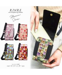 RINRE/RINRE リンレ FLORENCE フローレンス ステンドグラス スマホショルダー フローレンス スマホ ポーチ ミニショルダー 大容量/505381951