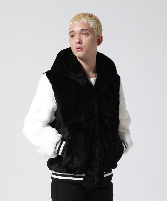 ラビットファーのダウン　 FLASHロイヤルフラッシュ ラビットファーのダウンROYAL FLASHロイヤルフラッシュ