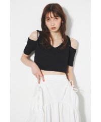 rienda/2WAYオフショルKnit TOP/505382930