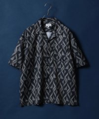 ANPAS/【ANPAS】Total Pattern Print Oversized Open Collar Shirt/総柄 オーバーサイズ オープンカラーシャツ/505323896