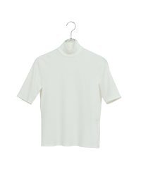 Liliane Burty ECLAT/人気につき袖丈変更して追加！【S・Mサイズ】ハイネック半袖Tシャツ/505350775