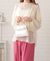 Lace Ladies/レースレディース Lace Ladies 2WAYシアーバルーンブラウス/505381464