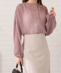 Lace Ladies/レースレディース Lace Ladies 2WAYシアーバルーンブラウス/505381464