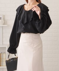 Lace Ladies/レースレディース Lace Ladies ラッフルフリルギャザーブラウス/505381470