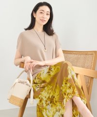 JIYU-KU(LARGE SIZE)/【WEB限定・洗える】ハイツイストコットンアセテート畦編み ニット/505384546