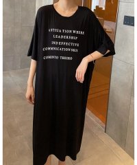 maison de LATIR/メゾンドラティール maison de LATIR ラフにお洒落ロングTシャツワンピ/504351465