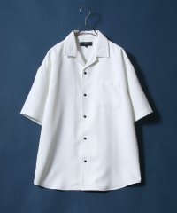 ANPAS/【ANPAS】ANPAS ツイル オーバーサイズ オープンカラーシャツ/メンズ シャツ 半袖 開襟シャツ 無地/505323891