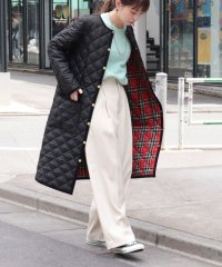 fredy emue/【別注】【Traditional Weatherwear/トラディショナルウェザーウエア】ARKLEY LONG 裏地チェック/505348457