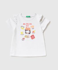 BENETTON (UNITED COLORS OF BENETTON GIRLS)/キッズオープンショルダー半袖Tシャツ・カットソーG/505377640