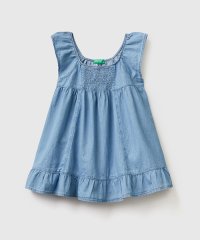 BENETTON (UNITED COLORS OF BENETTON GIRLS)/キッズデニムノースリーブワンピースG/505377647