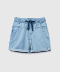 BENETTON (UNITED COLORS OF BENETTON BOYS)/キッズドロスト付きデニムショートパンツB/505377654