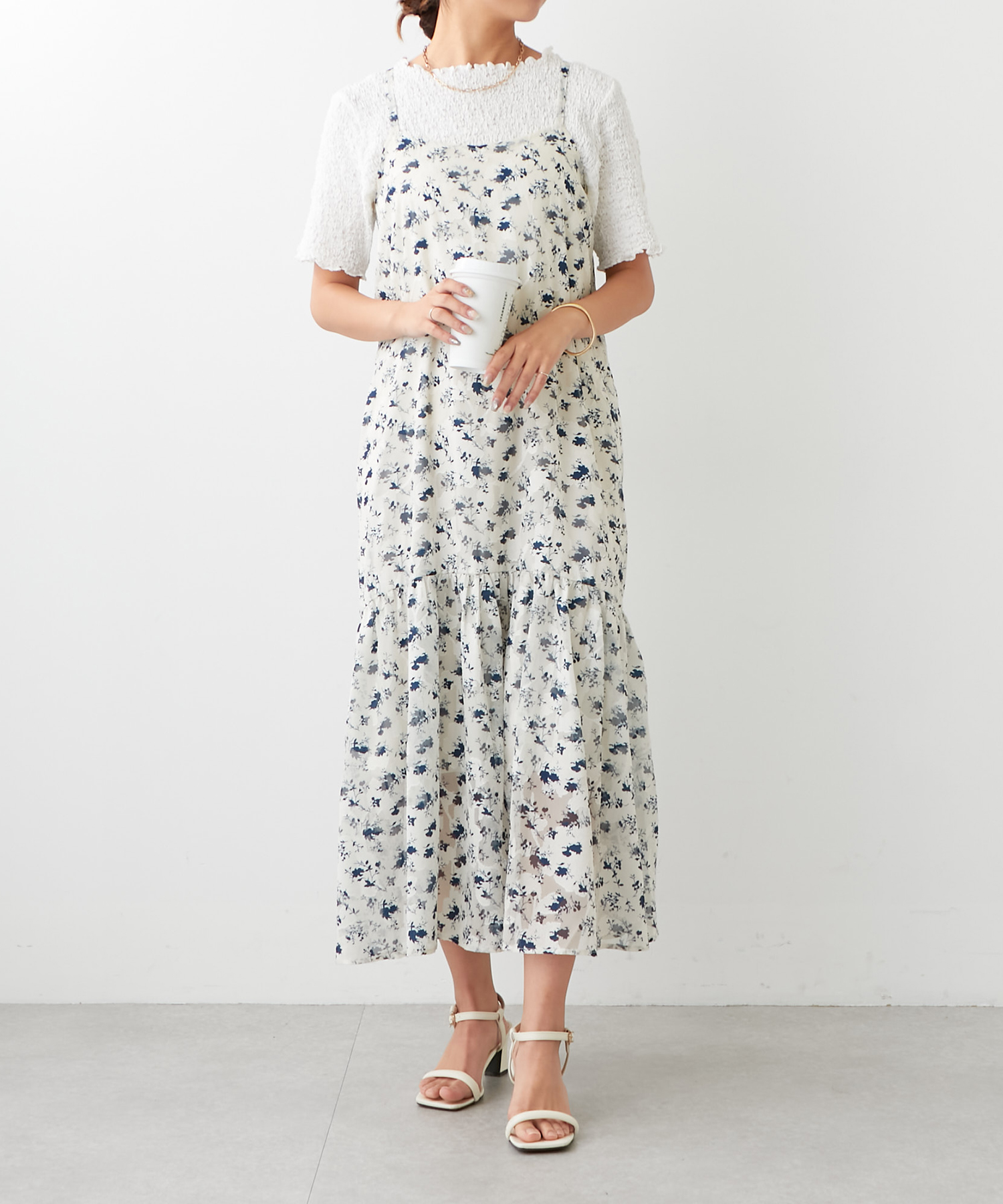 クーポン】【セール 40%OFF】【セットアップ対応】ジャガード花