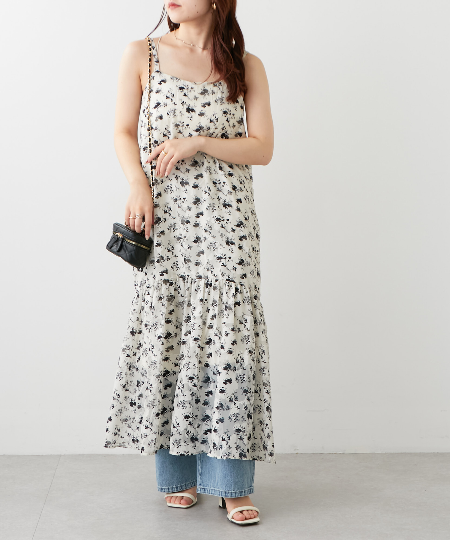 クーポン】【セール 40%OFF】【セットアップ対応】ジャガード花