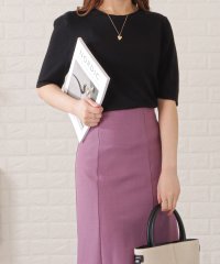 Lace Ladies/レースレディース Lace Ladies ラウンドネックギャザーニットプルオーバー/505381485