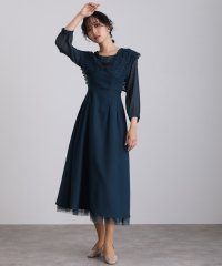 PourVous/プールヴー PourVous ミモレ丈&七分袖フォーマルエンジェルスリーブセレモニー結婚式パーティードレス ワンピース 20代 30代 40代/505385632