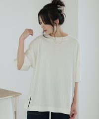 PourVous/プールヴー PourVous 前後2WAYビッグTシャツ/505385637