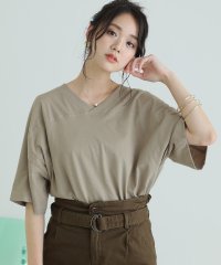 PourVous/プールヴー PourVous 前後2WAYビッグTシャツ/505385637