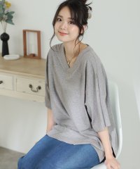 PourVous/プールヴー PourVous 前後2WAYビッグTシャツ/505385637