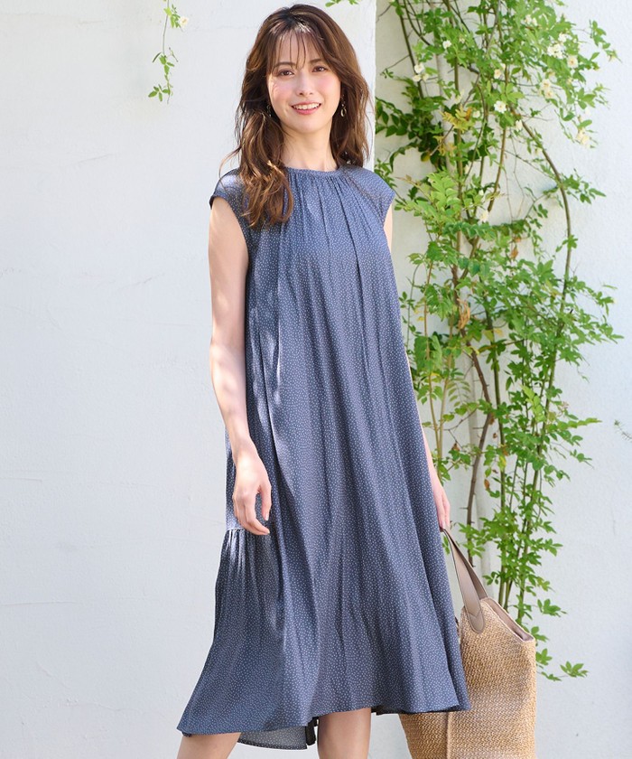 agnès b. ノースリーブミニワンピース 36 メイドインフランス agnès b. ノースリーブミニワンピース 36 メイドインフランス