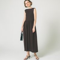 coca/コカ coca ノースリーブボートネックサマーニットワンピース/503337042
