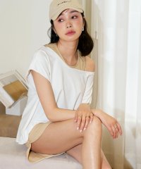 OSYAREVO/オシャレボ OSYAREVO 【ネット限定】トップス付き リブタンキニ 水着 4点セット/504756495