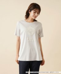 Leilian/スクエアレースTシャツ/505341367