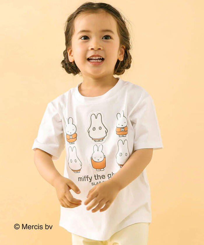 miffy/ミッフィー】英字プリント半袖Tシャツ Life Style by