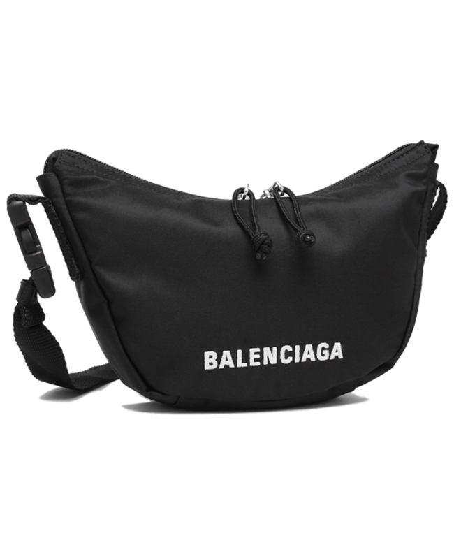 バレンシアガ ショルダーバッグ ロゴ ブラック メンズ BALENCIAGA